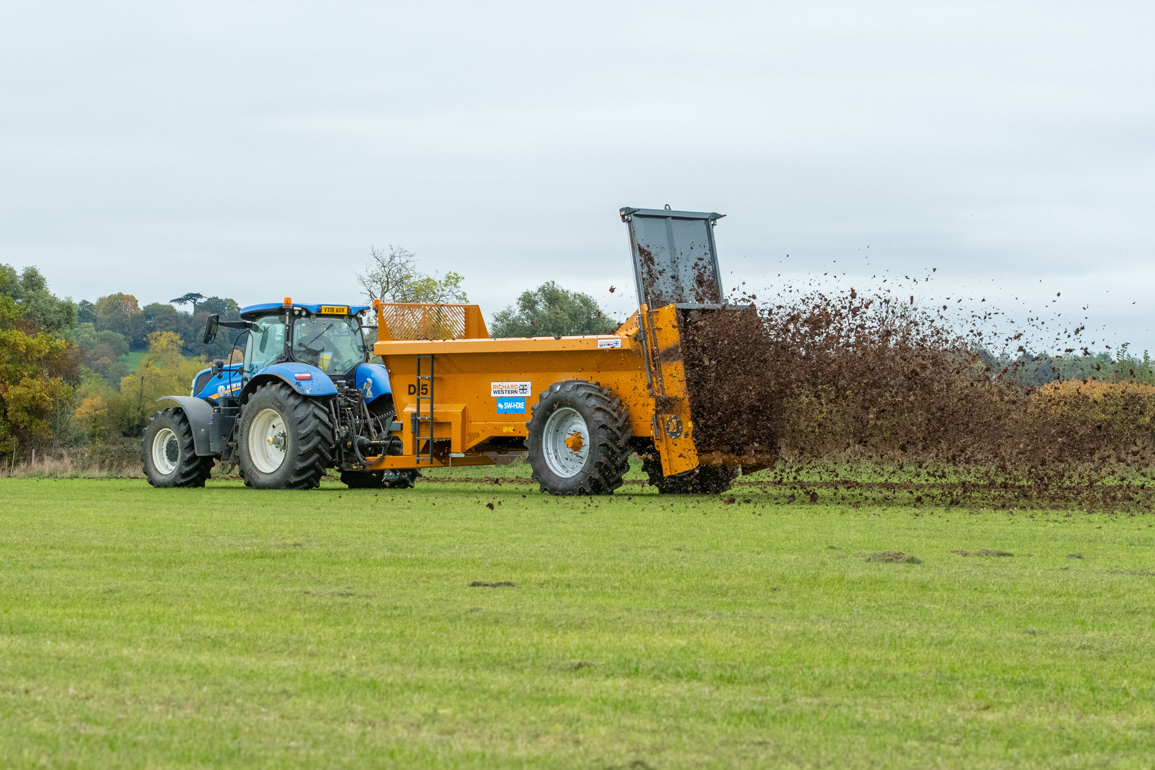 Richard Western D15 muckspreader